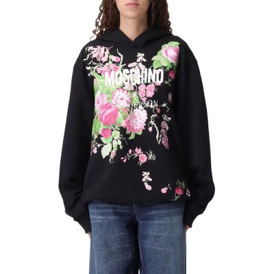 THE FLORAL-PRINT HOODIE